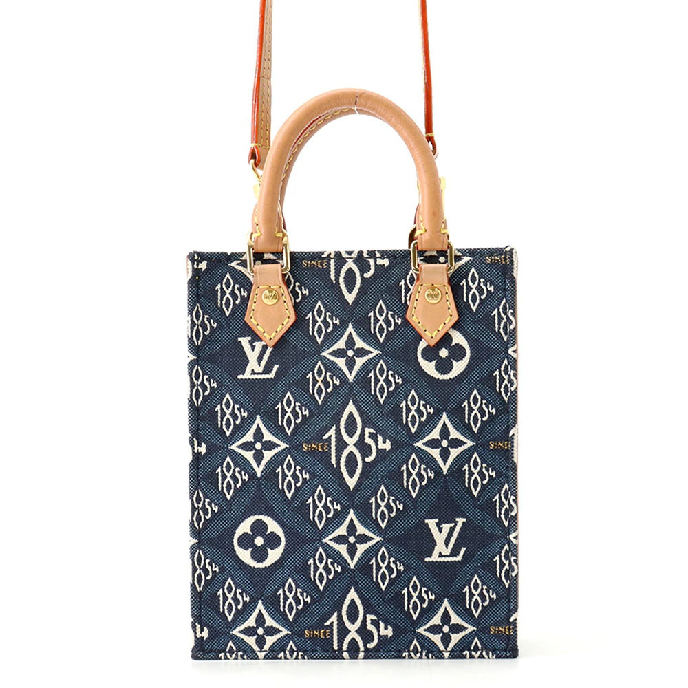 Louis Vuitton handbag Monogram Jacquard Since 1984 Sac Plat bag shoulder